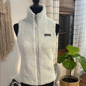Patagonia Los Gatos Fleece Vest baby blueXS Sherpa Hiking Outdoor